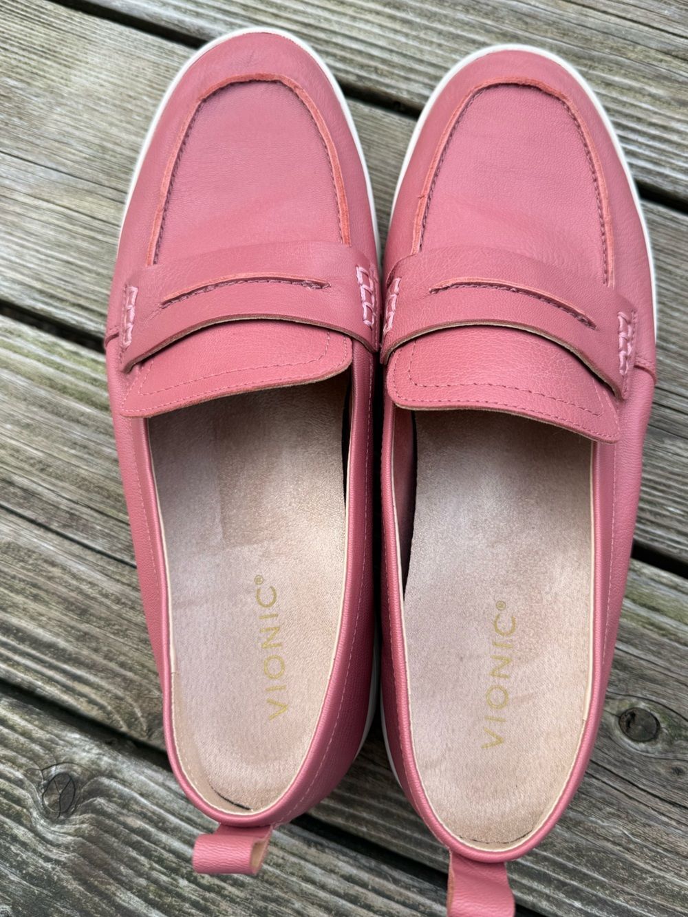 Vionic Chantel Penny Loafer Slip-On Withered Rose Sneaker 12 - Picture 4 of 12